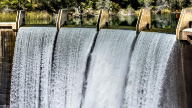 تفربغ السدود